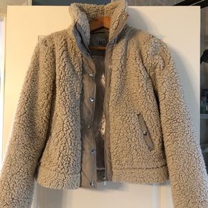 Kut From the Kloth Women’s Fleece Sherpa Jacket